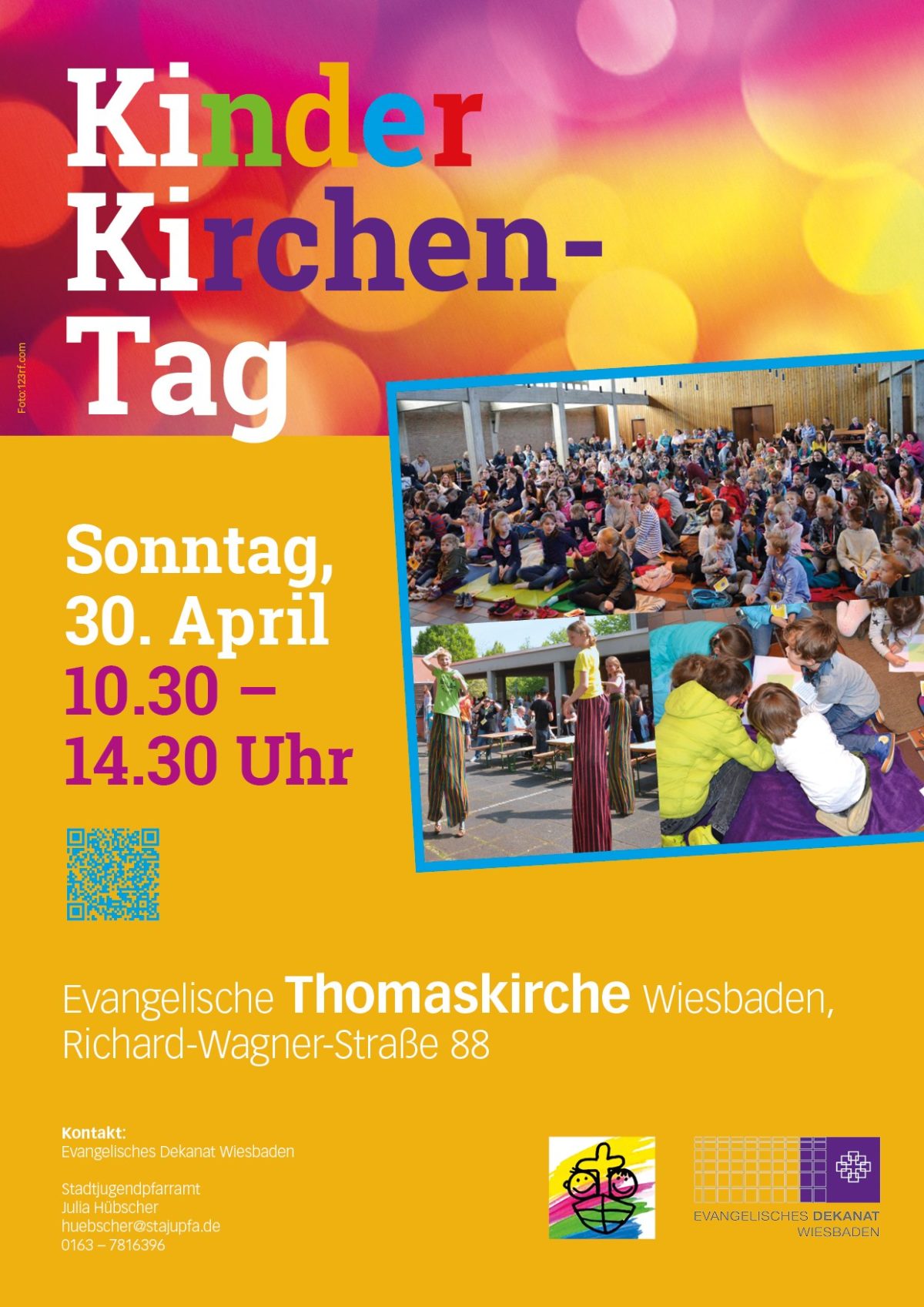 Plakat Kinderkirchentag "Noah" - 2023